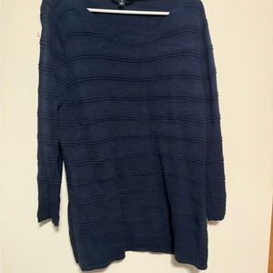 41 Hawthorn Deep Blue Crew Neck Sweater